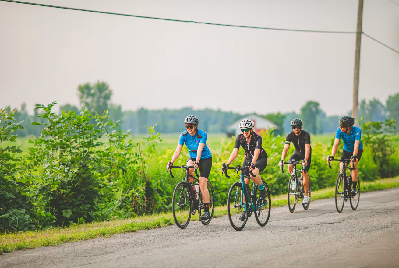 Vélo de route dans les Îles de Berthier
