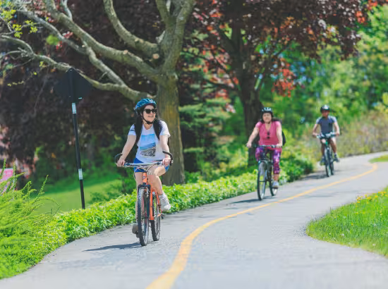 Piste cyclable à Terrebonne
