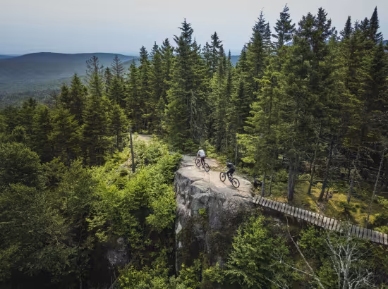Vélo de montagne à sentiers du moulin