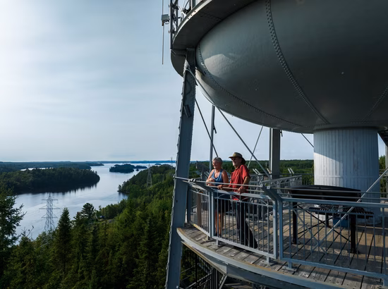 Observatoire du château d'eau à l'Odyssée des bâtisseurs