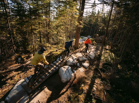 Sentiers du moulin - Vélo de montagne - Le Québec à vélo