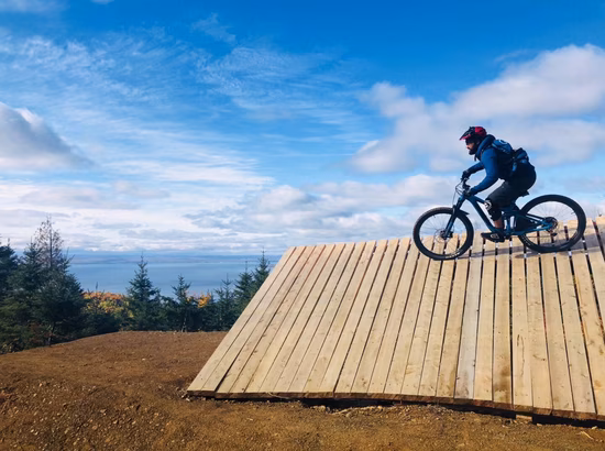 Parc régional du mont-saint-joseph - Vélo de montagne - Le Québec à vélo
