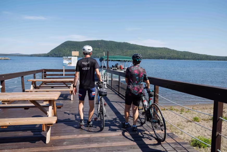 Point de vue scénique dans le Témiscouata