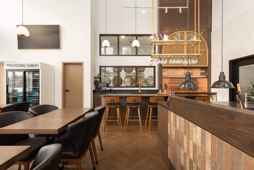 Salle de la Brasserie Albion