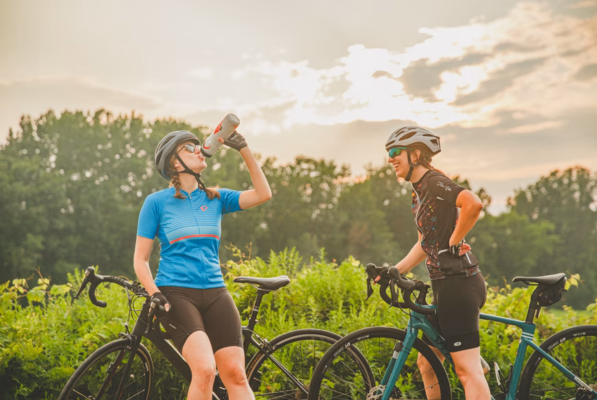Cyclistes de route à Berthierville