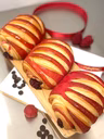 Les 3 Patapoufs - Chocolatine à la framboise