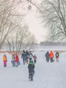 Patin, glissade, et raquette - Parc régional de l'île Lebel - 1