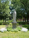 Statue de la Vierge au jardin du Séminaire