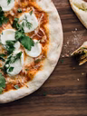Pizza à la mozzarella de bufflonne