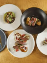 Assiettes diverses - Bistro Le Cerf-Volant