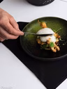 Le Millen - Huître croustillante et gel d'ail citronné