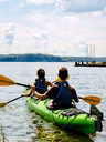 Kayak de mer à l'Île d'Orléans