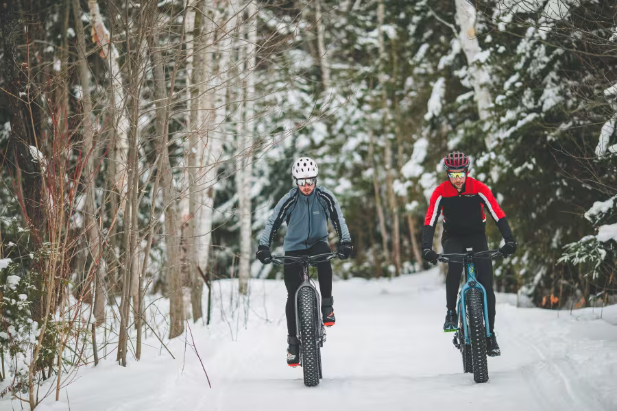 Fatbike à St-Donat