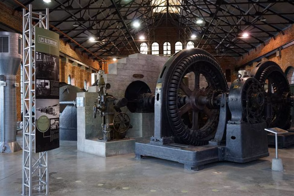 Exposition à l'ancienne centrale de la N.A.C.