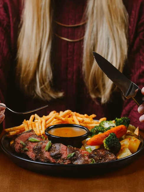 Bavette de boeuf sterling silver