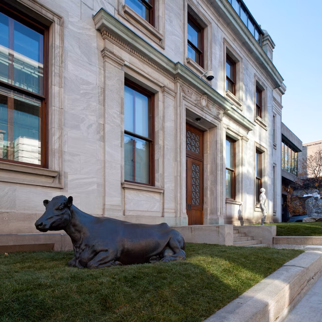 Le jardin de sculptures du Musée des beaux-arts de Montréal MBAM