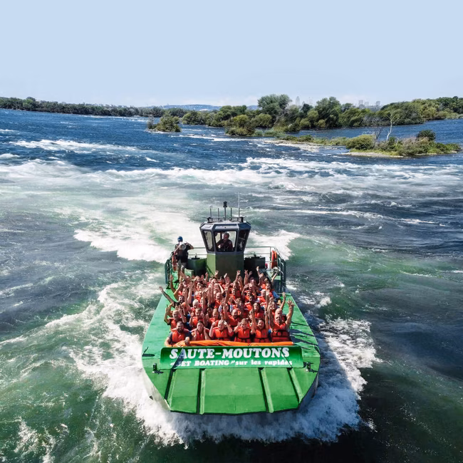 Saute-Moutons Jet Boating sur les rapides de Lachine / Jet St-Laurent