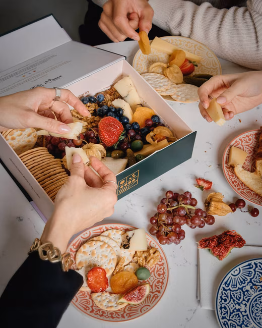 Le Fou Fou – Boîte de fruits et fromages