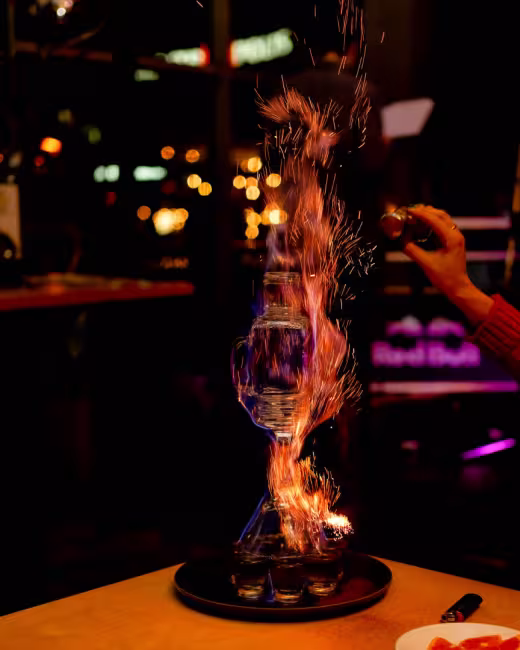 Des soirées enflammées... litéralement!