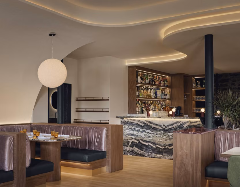 Restaurant Hayat - Vue sur le bar