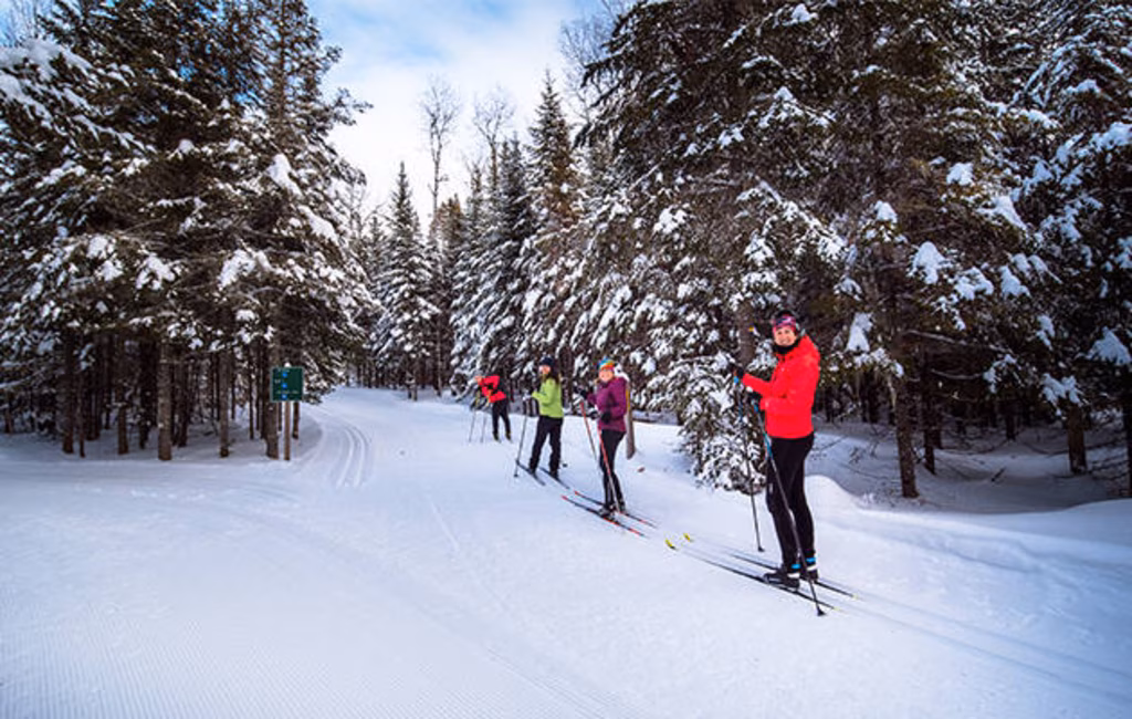SKi de fond au parc national de la mauricie