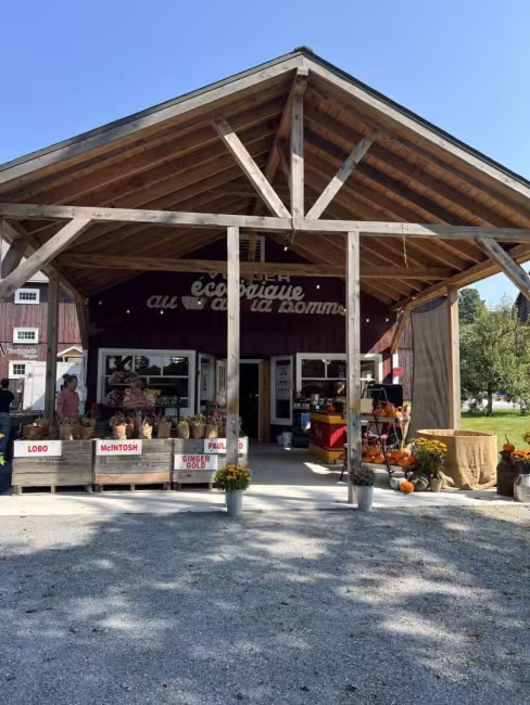 Au coeur de la pomme