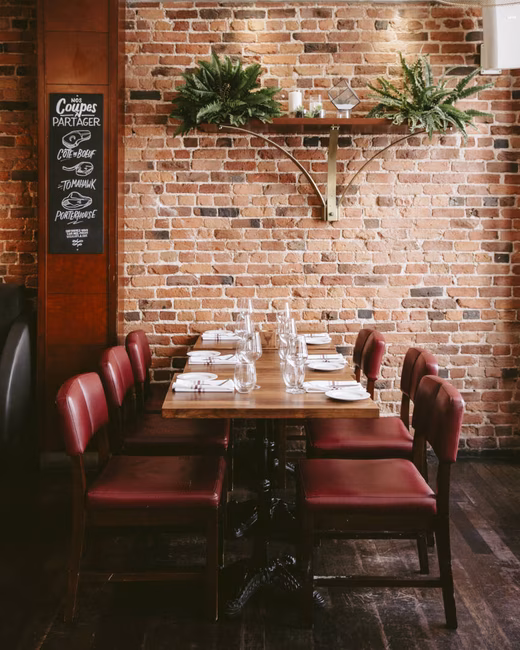 Méchant Boeuf - Table
