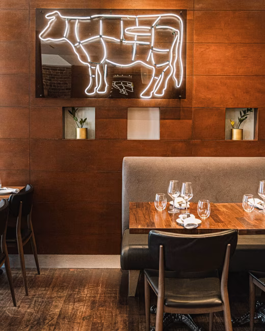 Méchant Boeuf - Décor