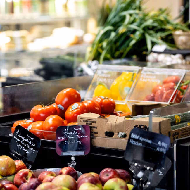 Fruits et légumes frais