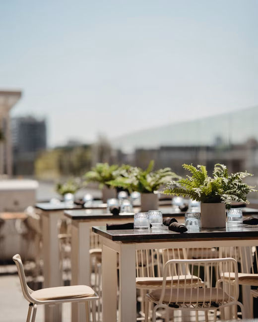 Terrasse Belvu - Tables