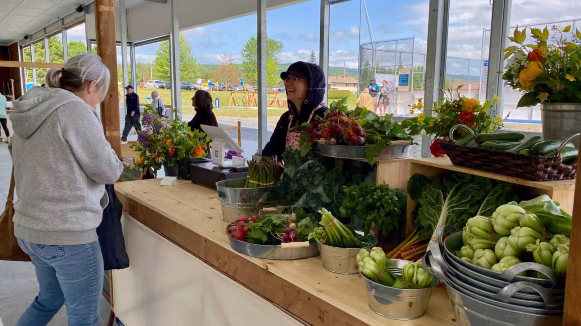 Marché couvert de Potton