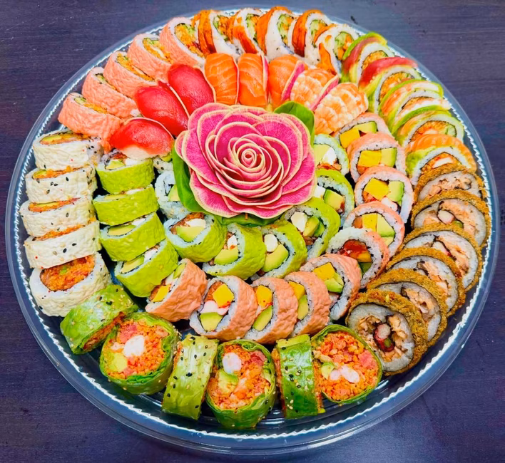 Sushi Jen plateaux