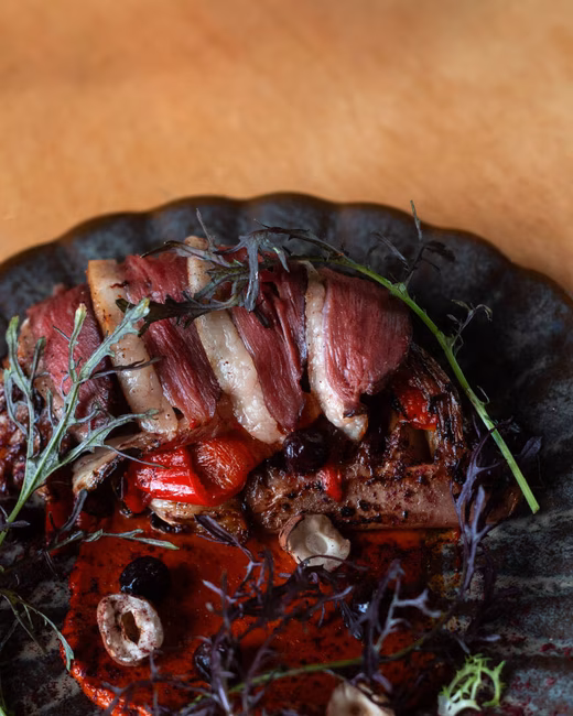 Terroirs Angus - Chou, canard, noisette et camerises