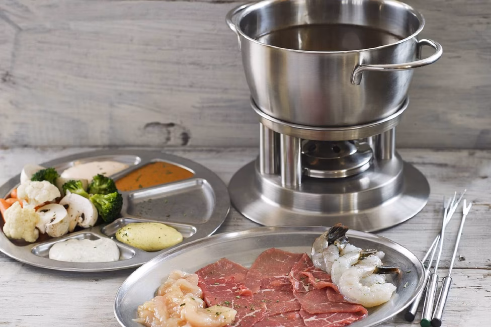 Crêperie Chez Suzette - Fondue chinoise