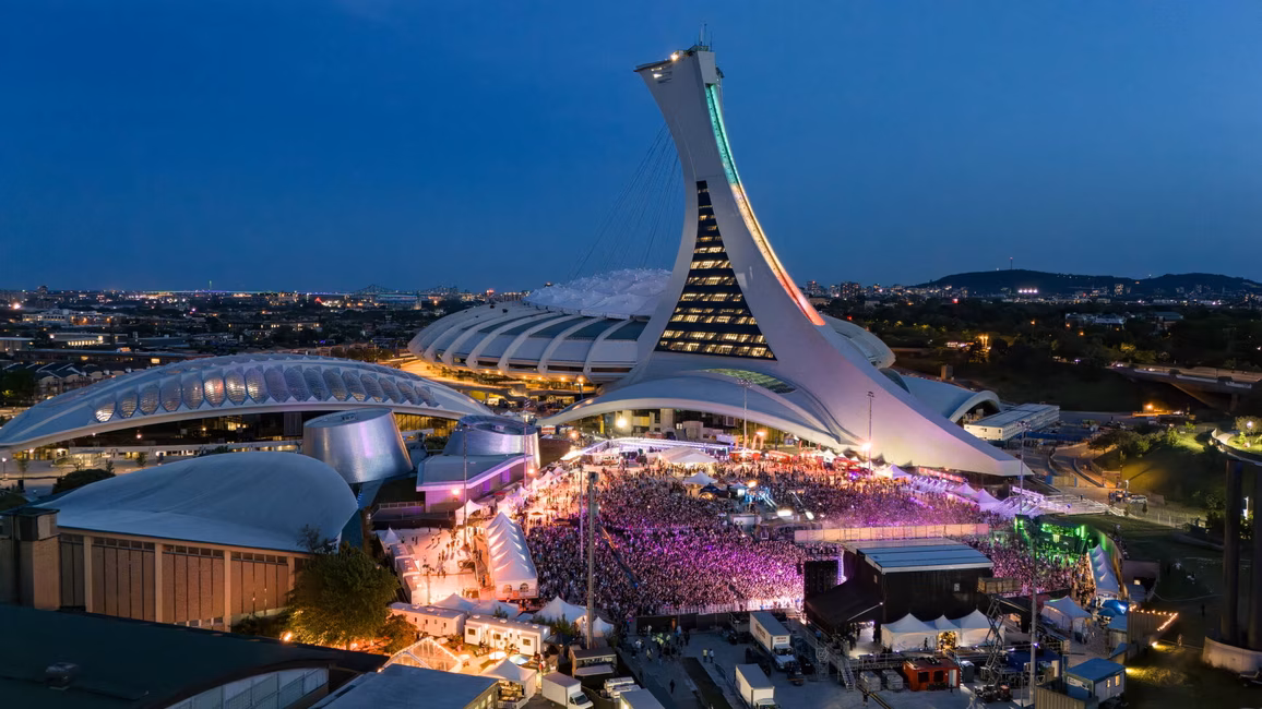 Parc olympique de Montréal - Festival extérieur