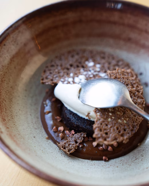 Dessert : Chocolat Whisky / Cardamome par Laeticia Collardey