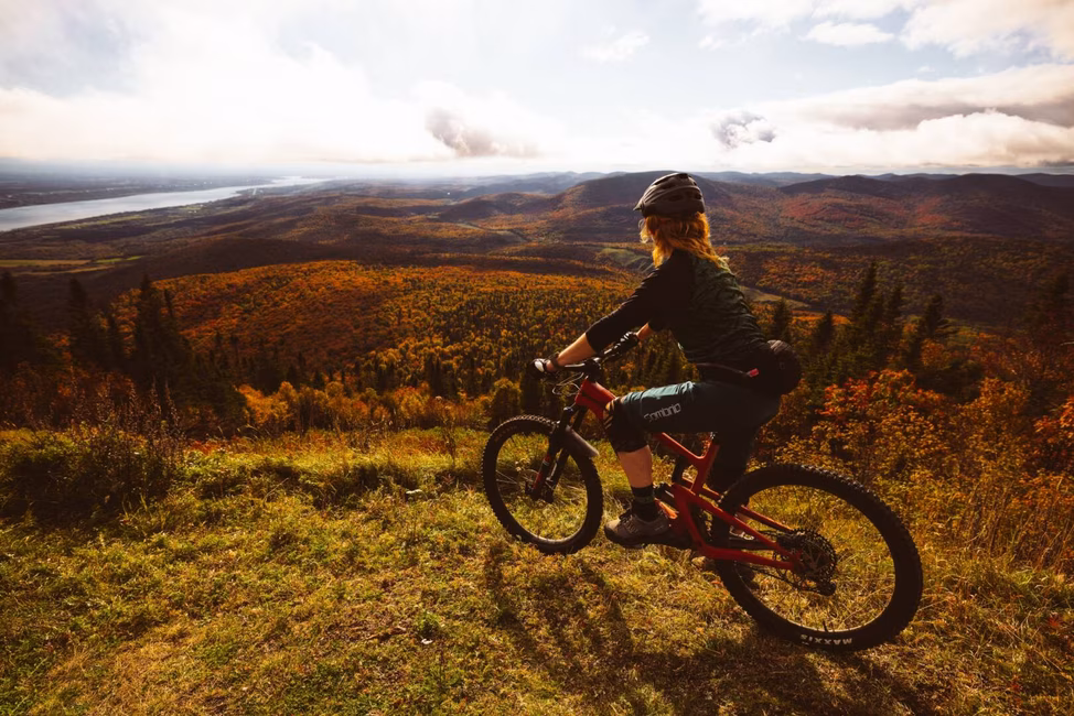 Vue de la crête à l'automne 
