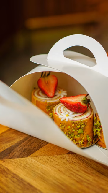 Café Constance signé BAZIN - Commande de desserts