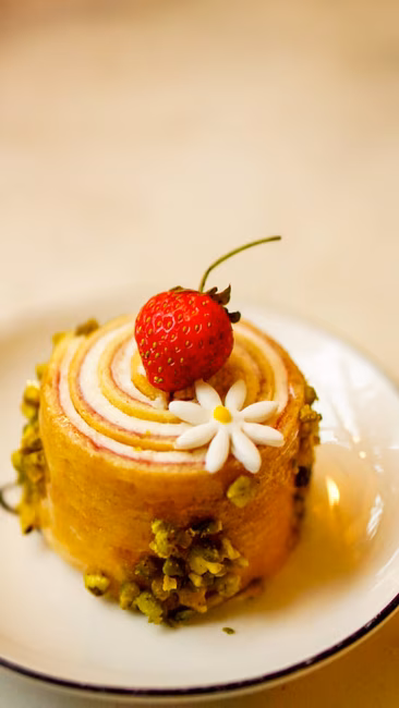 Café Constance signé BAZIN - Fraisier