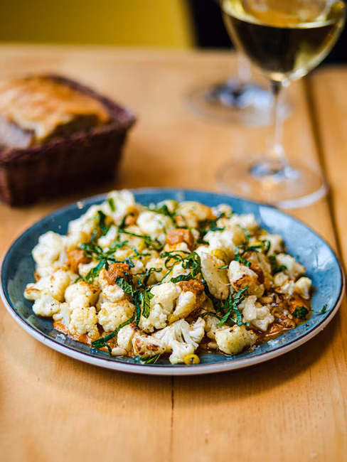 Bo' Dégât - Choufleur avec romesco