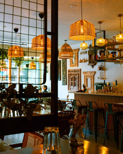 Café Rutba - Salle à manger