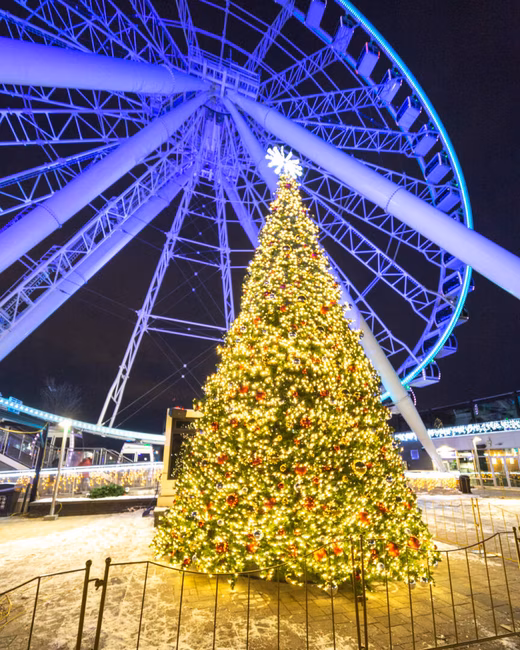 La Grande Roue de Montréal - Temps des Fêtes