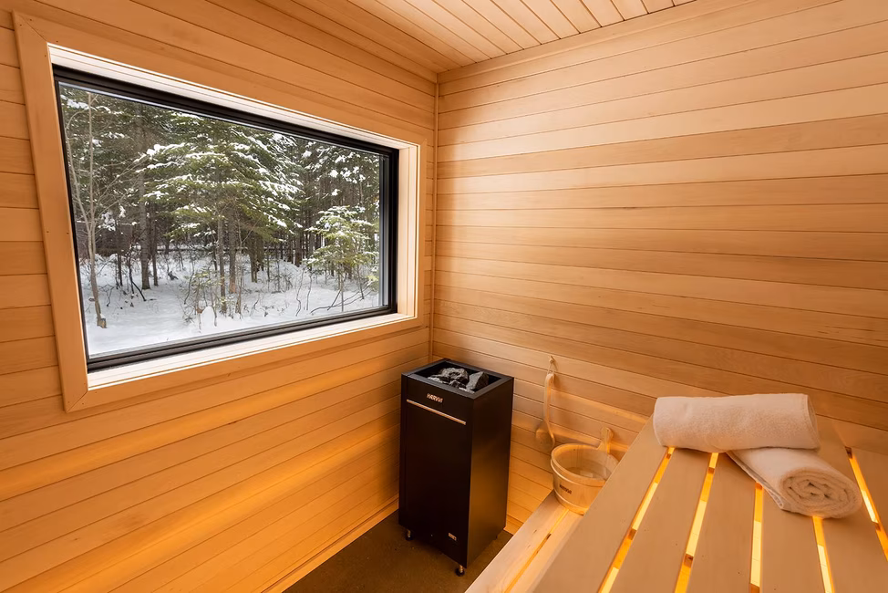 Sauna sec intérieur