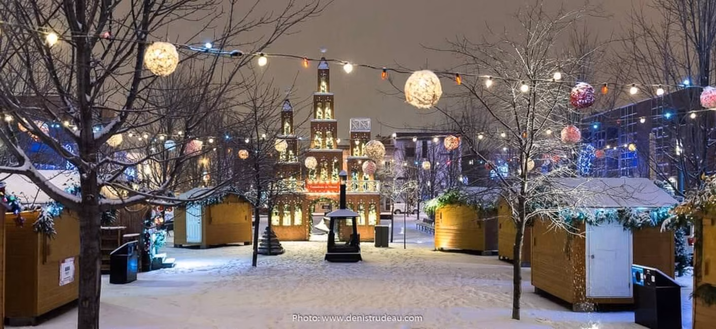 centre-ville de joliette hiver