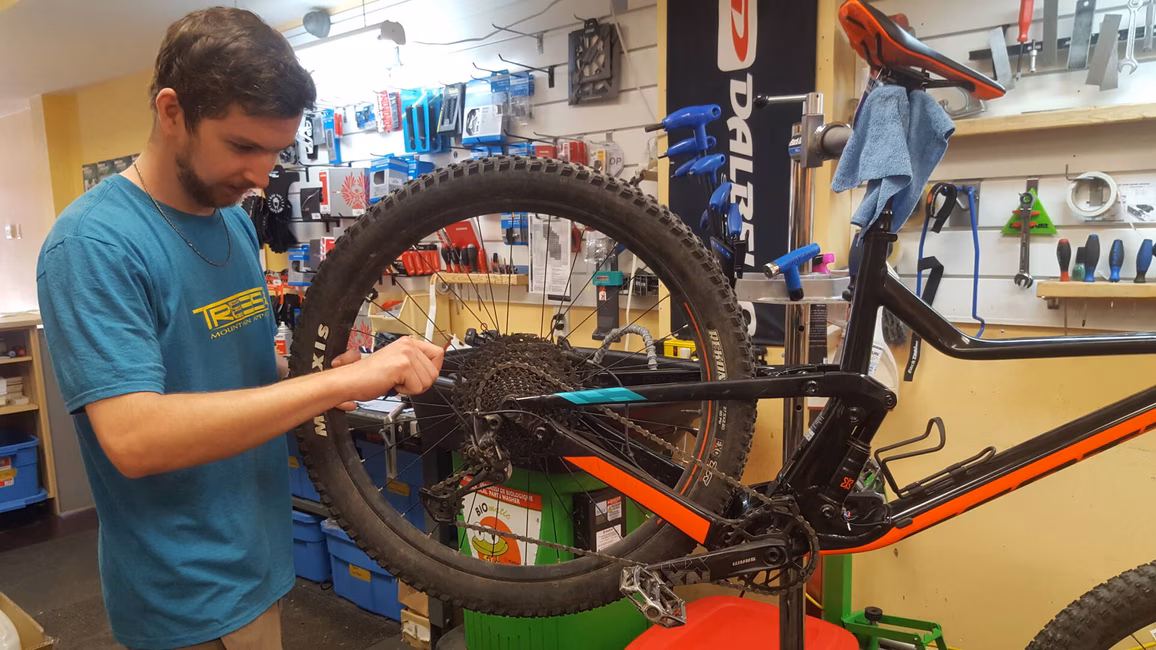 Atelier de vélo au Mont SUTTON