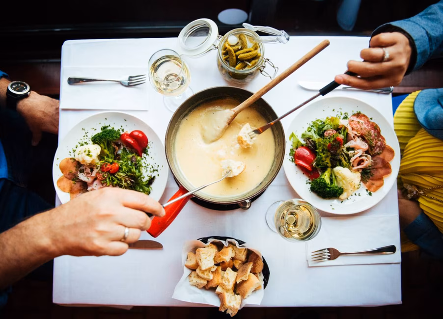 Fondue au fromage