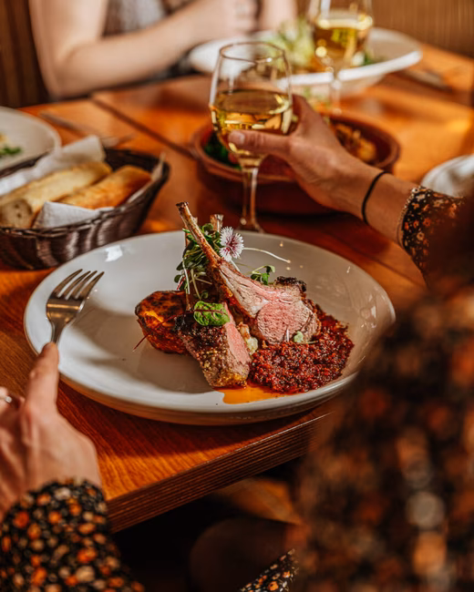 Restaurant La Raclette – Carré d’agneau