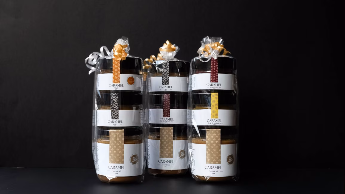 Le cadeau idéal : trio de caramels maison
