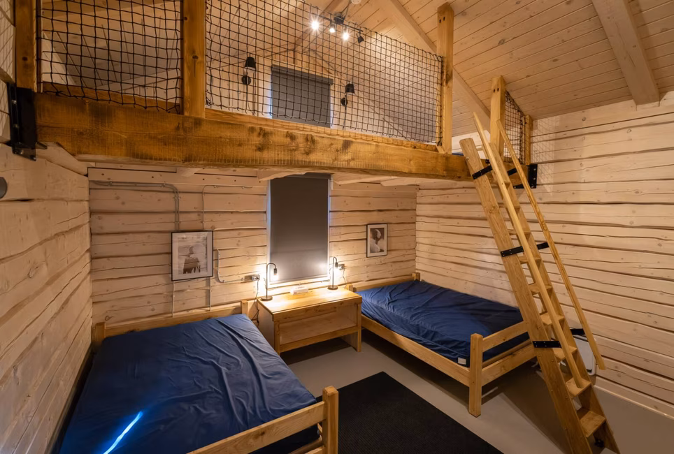 Chalets du Zoo la Nuit