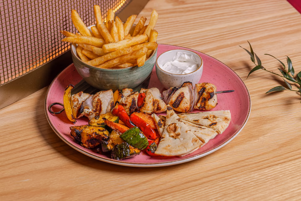 Muze Lounge & Terrasse - Brochette BBQ poulet